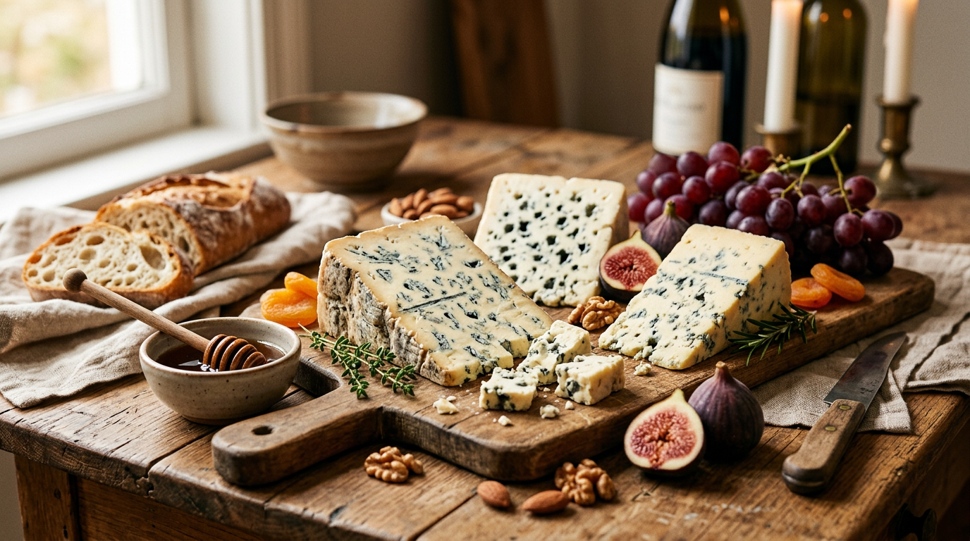 Queijos Azuis: Uma Viagem de Sabor e Tradição