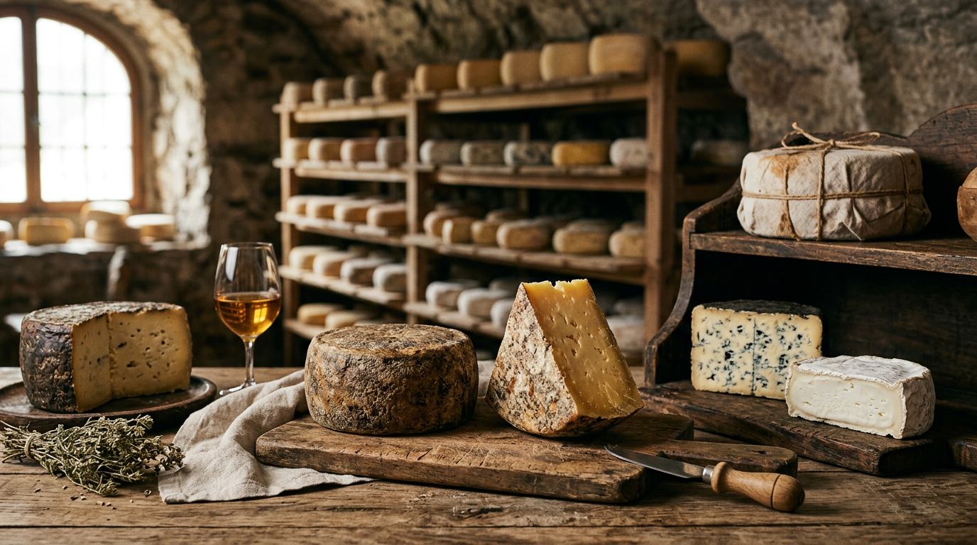 A Arte da Maturação: Por Dentro do Envelhecimento dos Queijos Artesanais